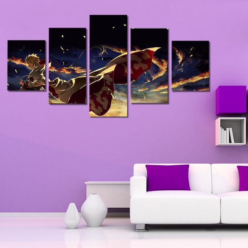 Naruto Hokage : Sage Mode Anime Canvas Wall Art