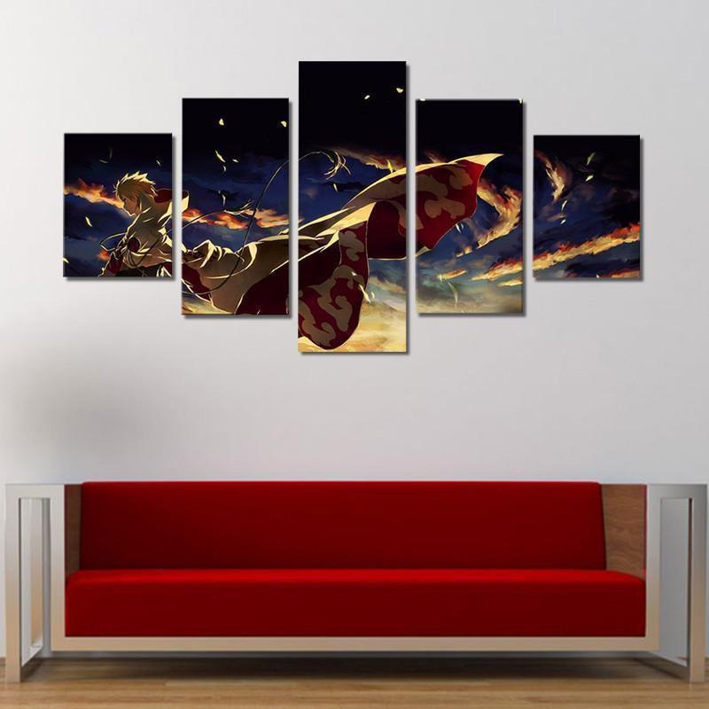 Naruto Hokage : Sage Mode Anime Canvas Wall Art
