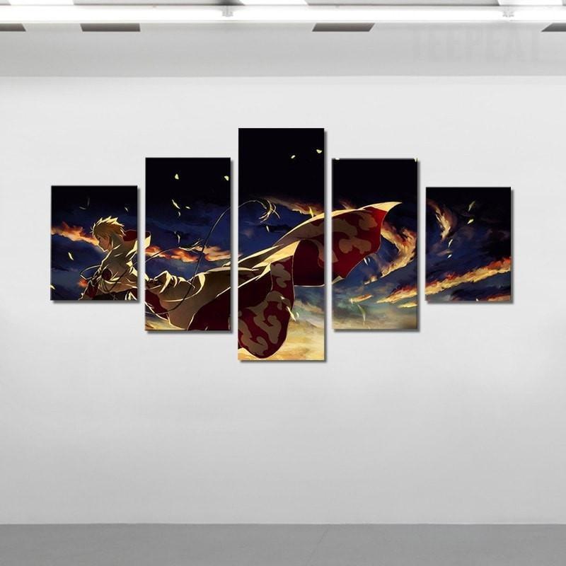 Naruto Hokage : Sage Mode Anime Canvas Wall Art