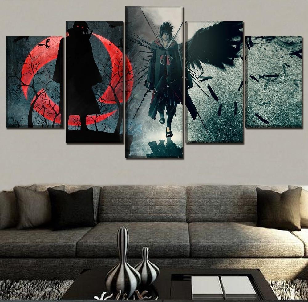 Naruto Itachi Uchiha 2 Anime Canvas Wall Art