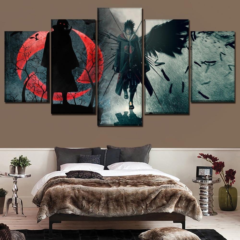 Naruto Itachi Uchiha 2 Anime Canvas Wall Art