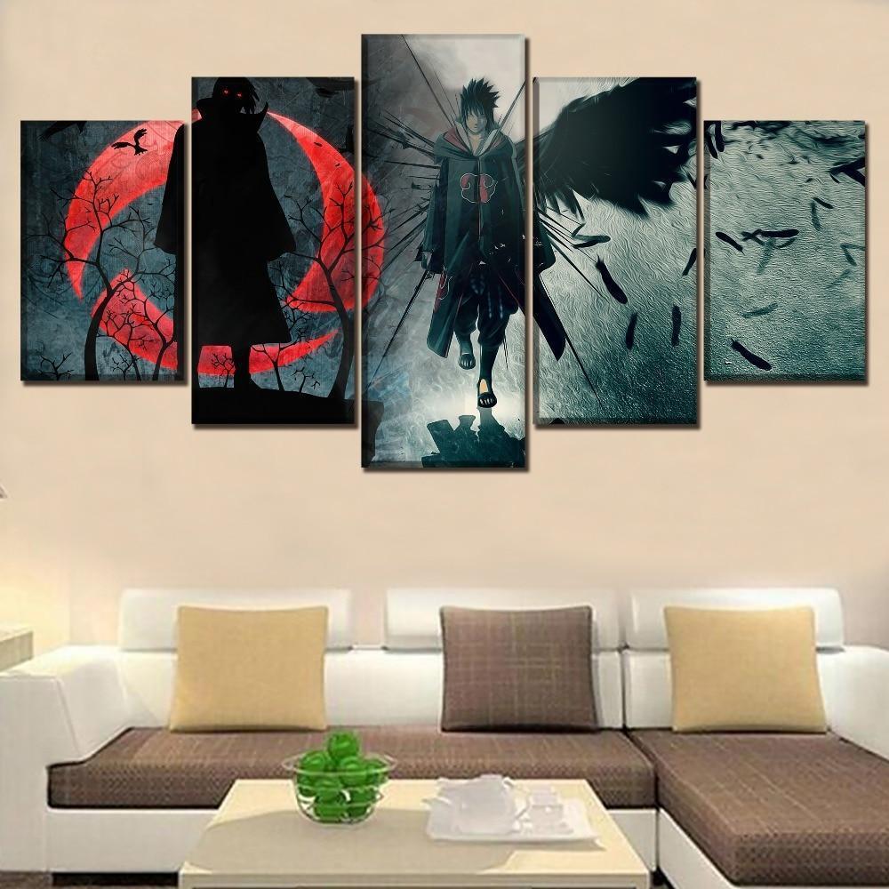 Naruto Itachi Uchiha 2 Anime Canvas Wall Art