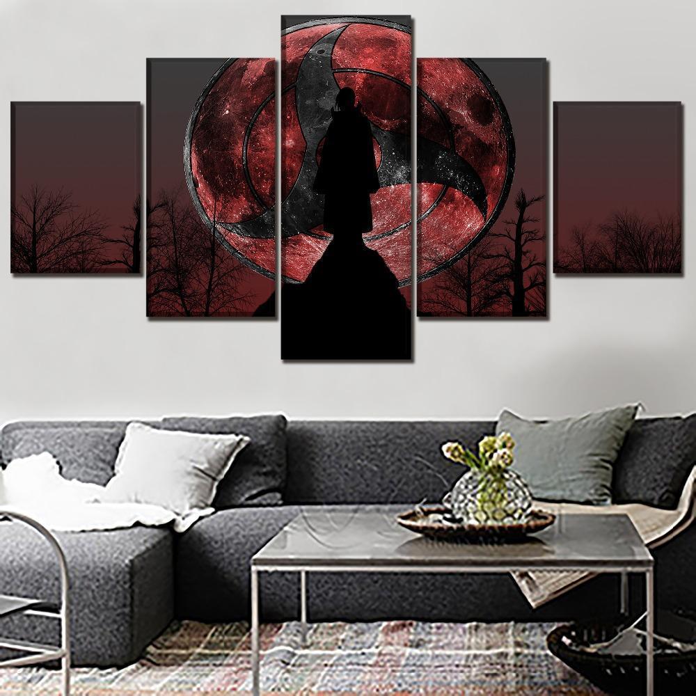 Naruto Itachi Uchiha Poster  Anime Canvas Wall Art