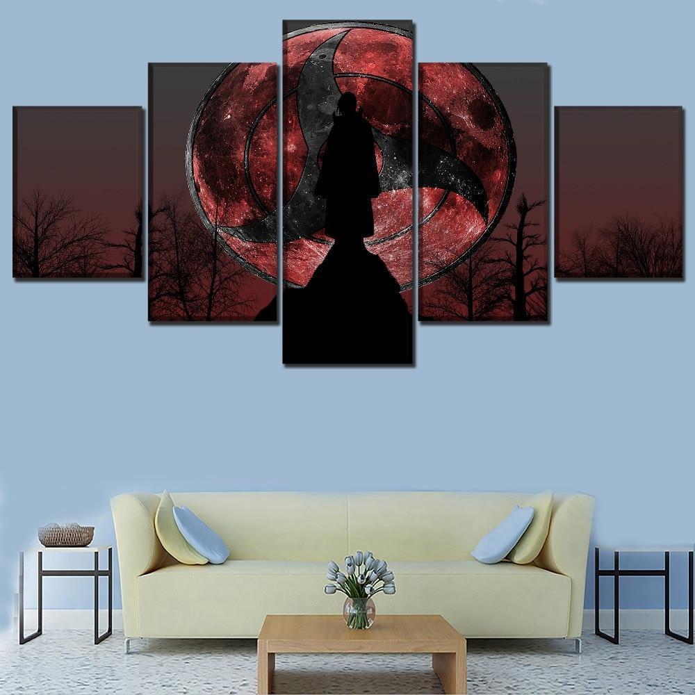 Naruto Itachi Uchiha Poster  Anime Canvas Wall Art