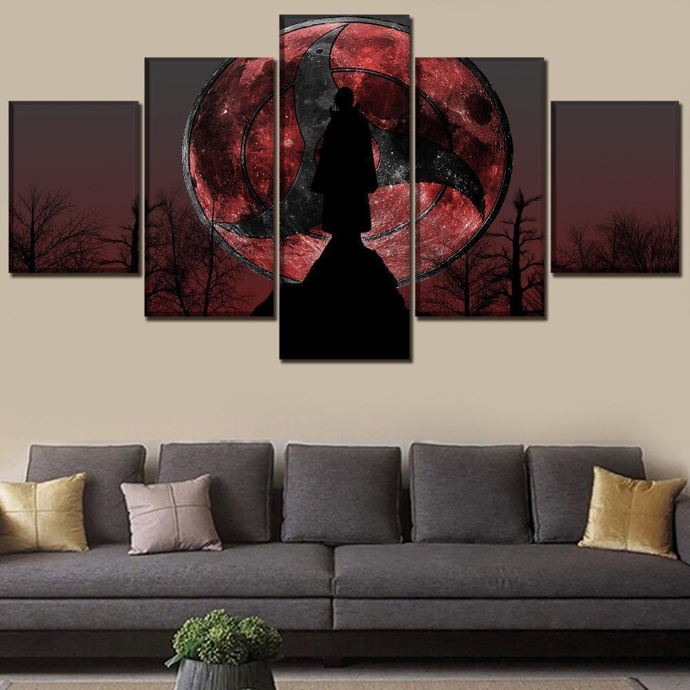 Naruto Itachi Uchiha Poster  Anime Canvas Wall Art