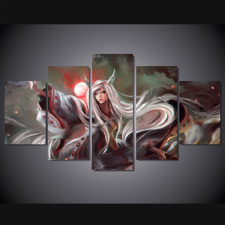 Naruto Kaguya Otsutsuki Anime Canvas Wall Art
