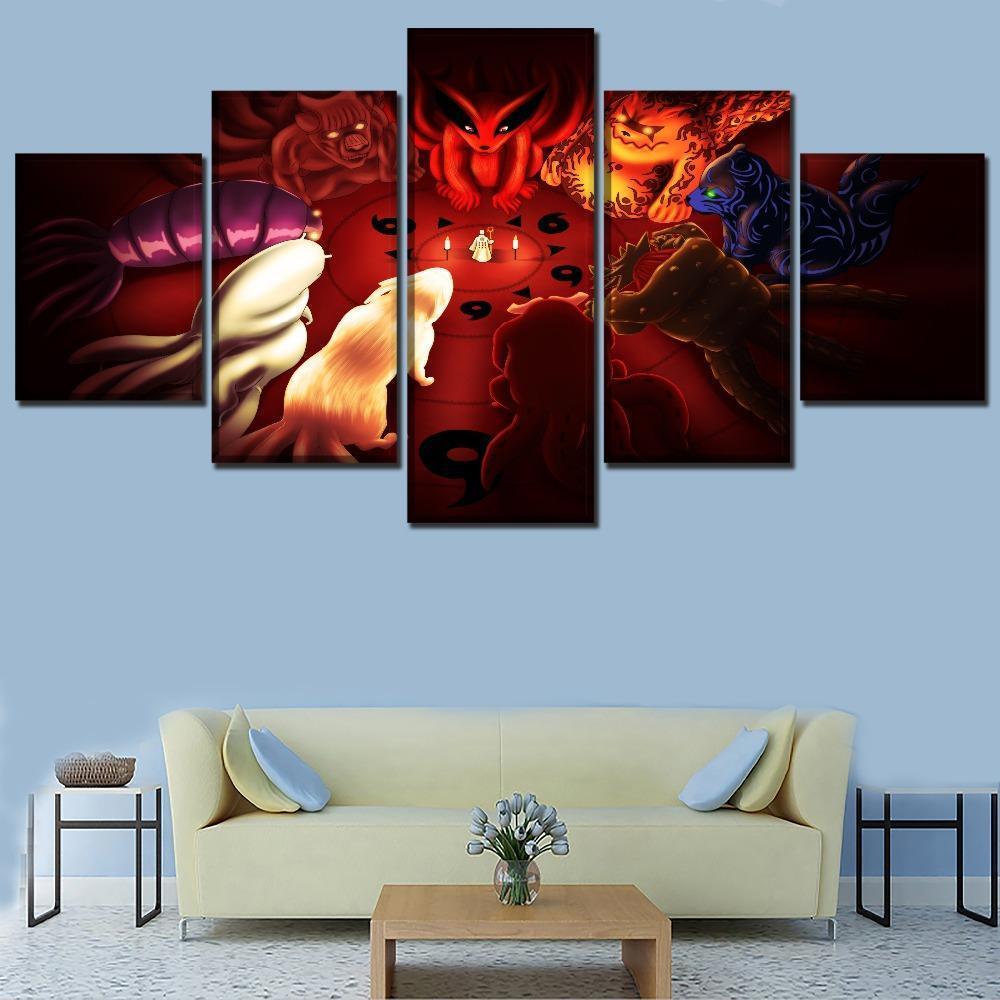 Naruto Kurama Sage of Six Paths  Anime Canvas Wall Art