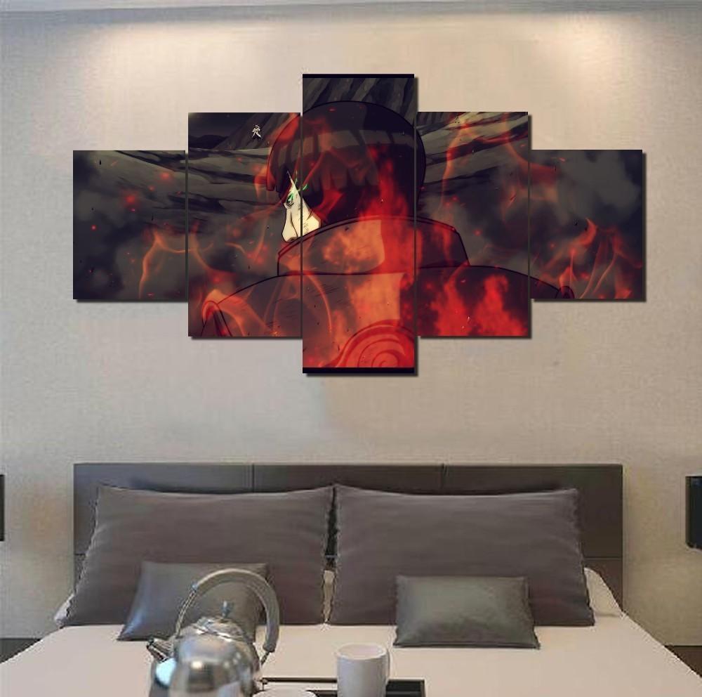 Naruto Might Guy Anime Canvas Wall Art