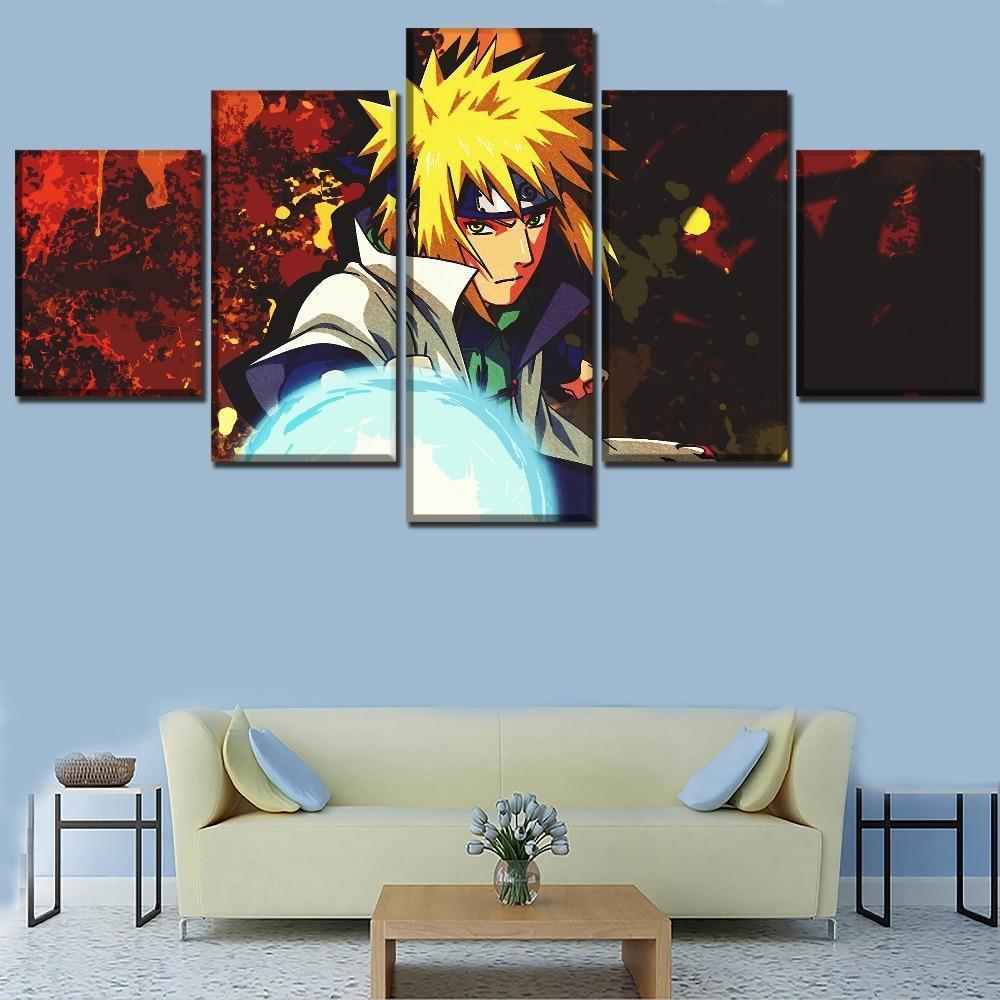Naruto Minato Namikaze Anime Canvas Wall Art
