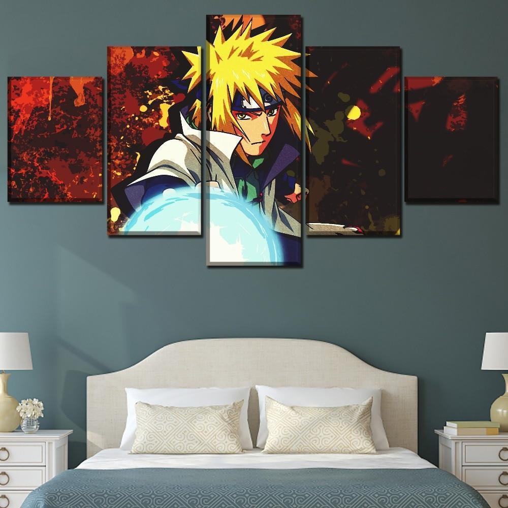 Naruto Minato Namikaze Anime Canvas Wall Art