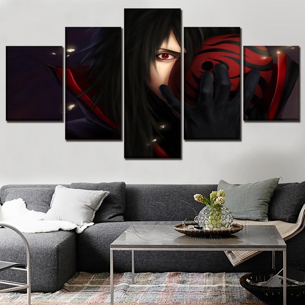 Naruto Obito Uchiha 5 Anime Canvas Wall Art