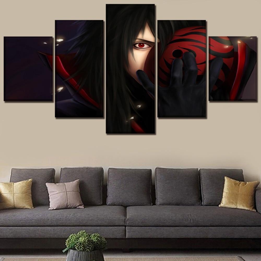 Naruto Obito Uchiha 5 Anime Canvas Wall Art