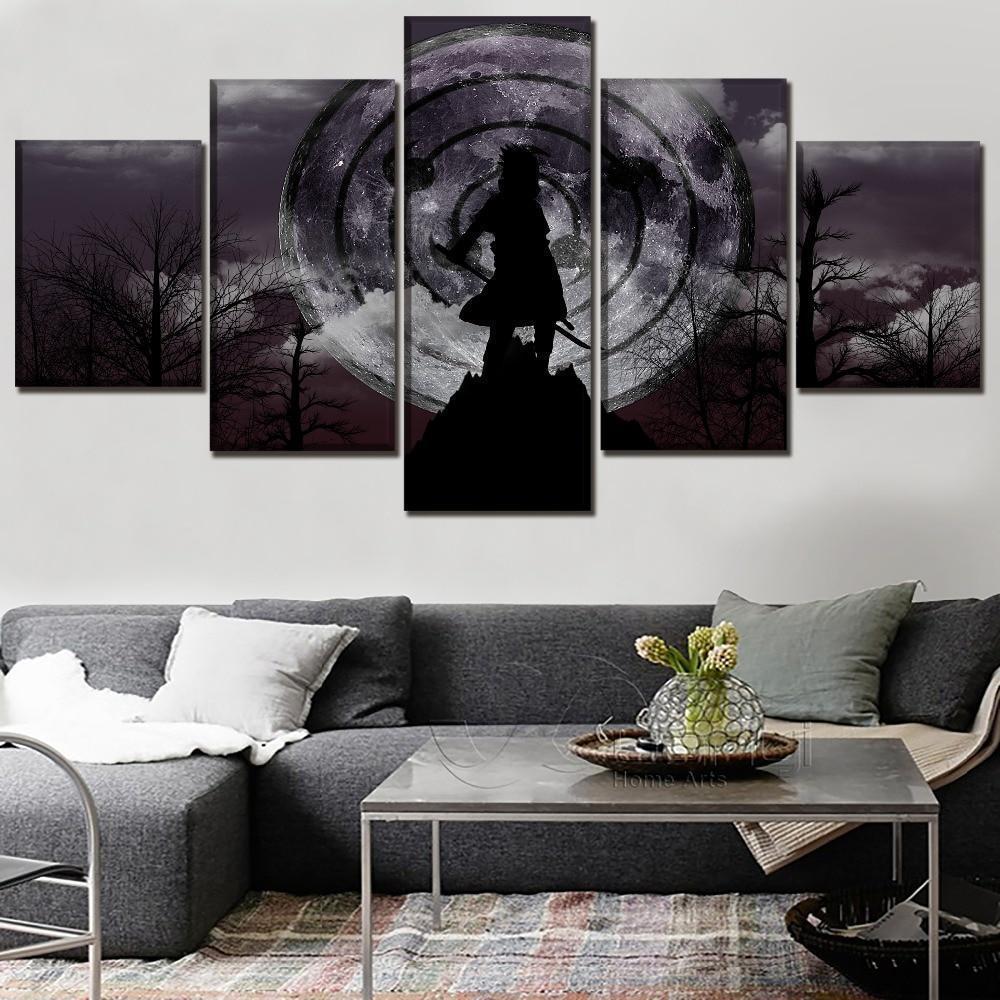 Naruto Rinnegan Sasuke Uchiha  Anime Canvas Wall Art