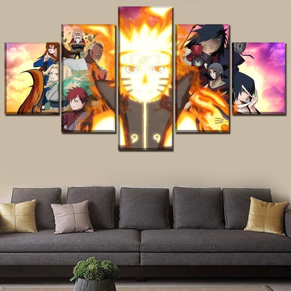 Naruto Role Anime Canvas Wall Art