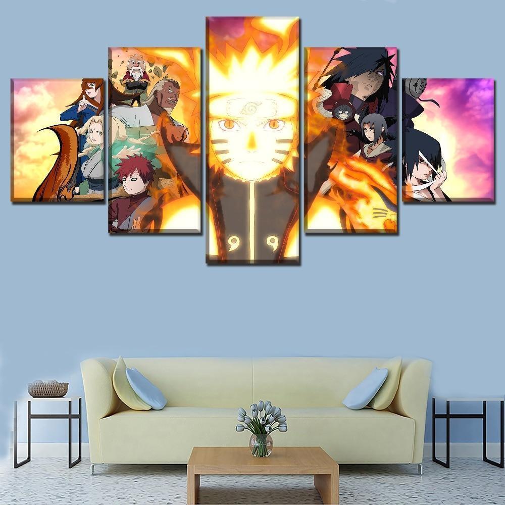 Naruto Role Anime Canvas Wall Art