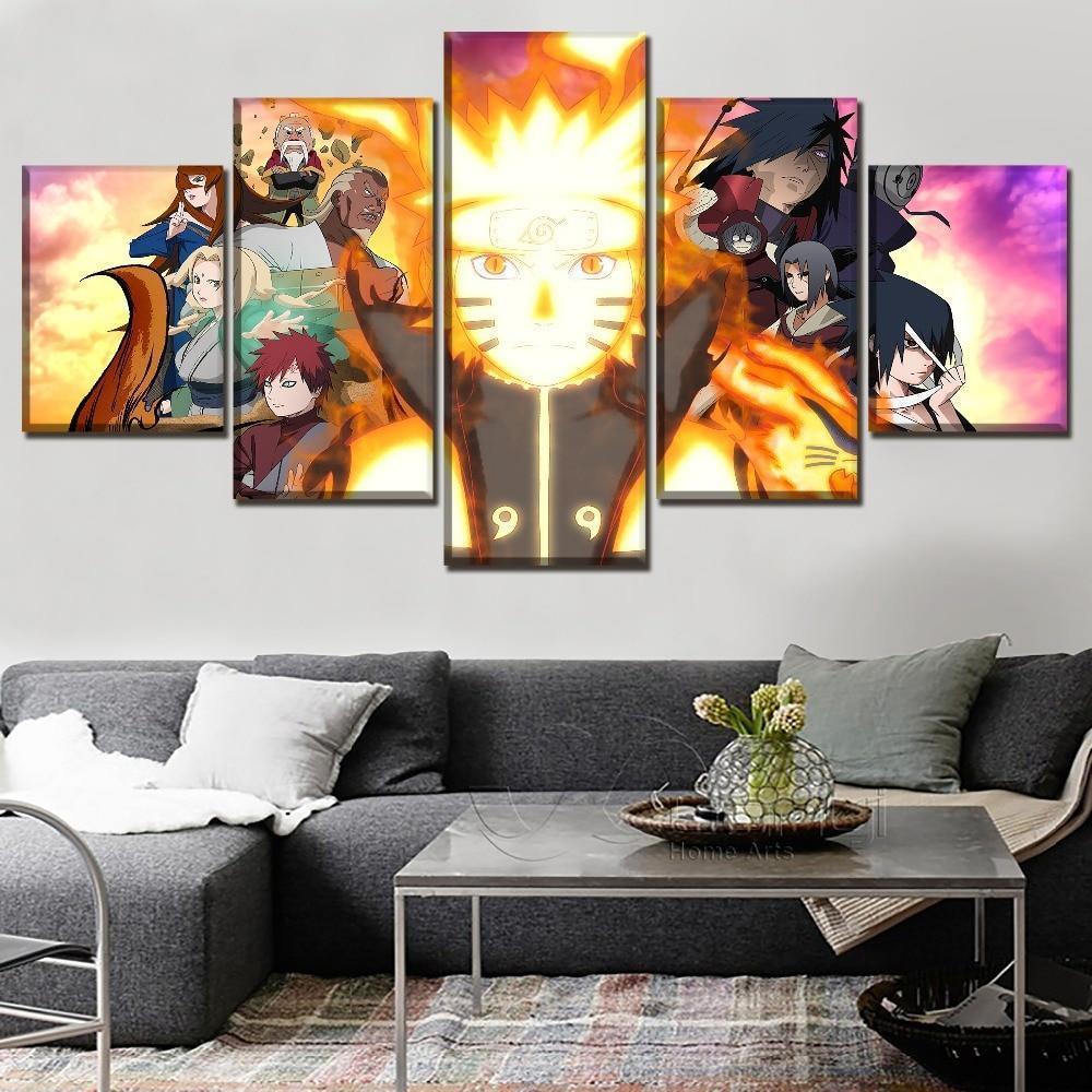 Naruto Role Anime Canvas Wall Art