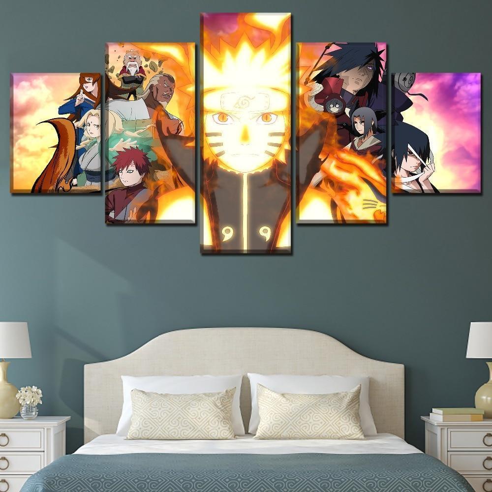 Naruto Role Anime Canvas Wall Art