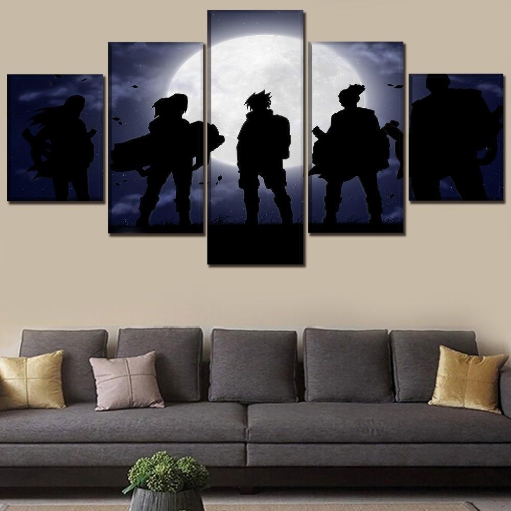 Naruto Role Black Shadow  Anime Canvas Wall Art