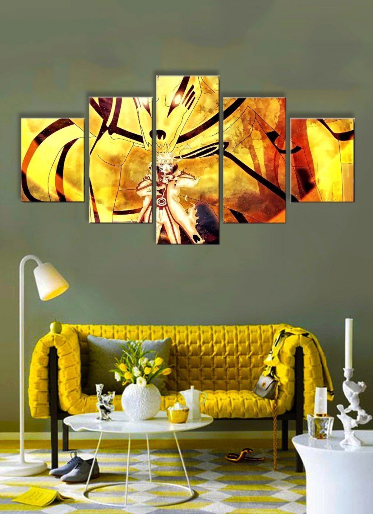 Naruto Sage Anime Canvas Wall Art