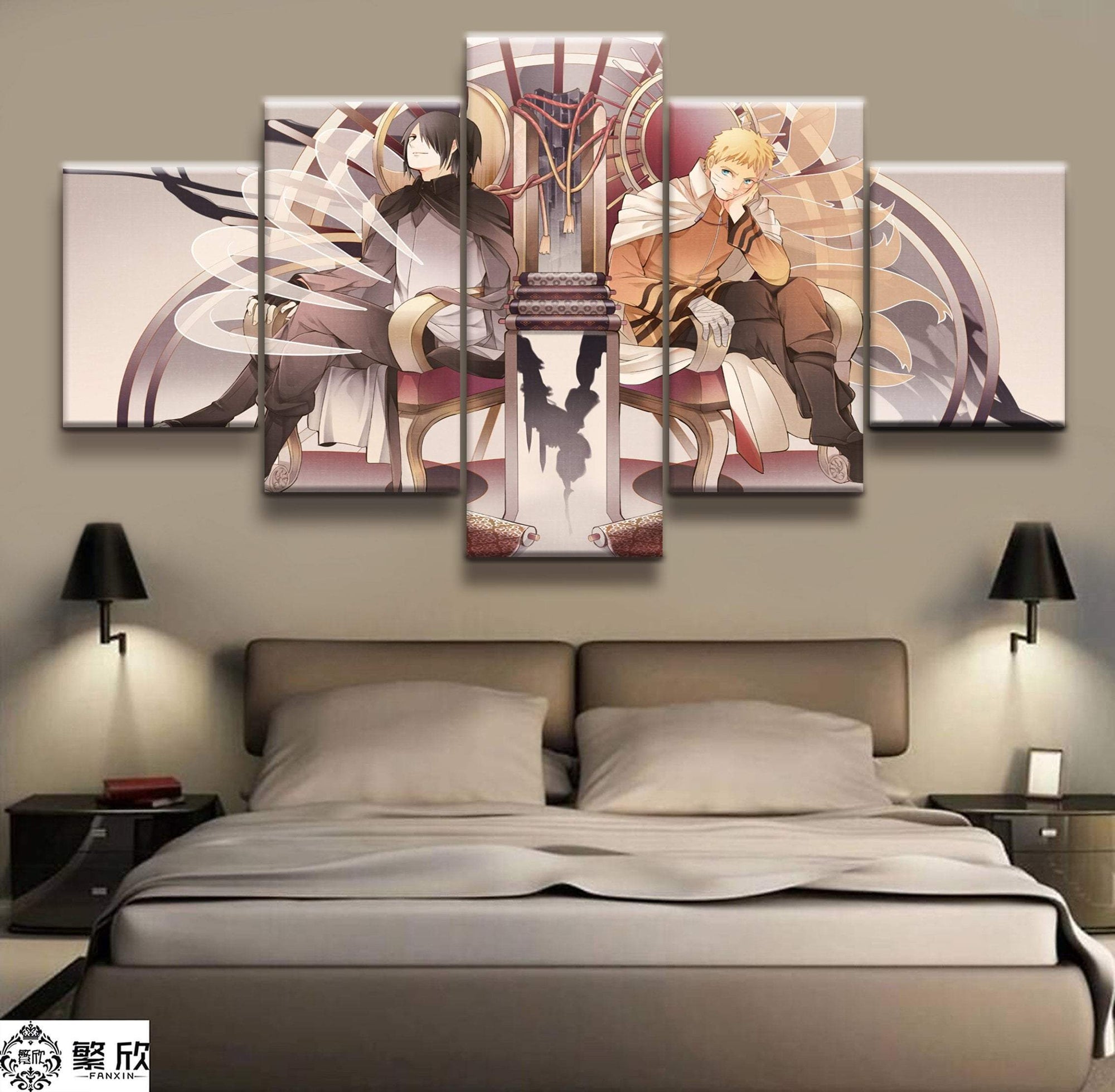 Naruto Sasuke 3 Anime Canvas Wall Art