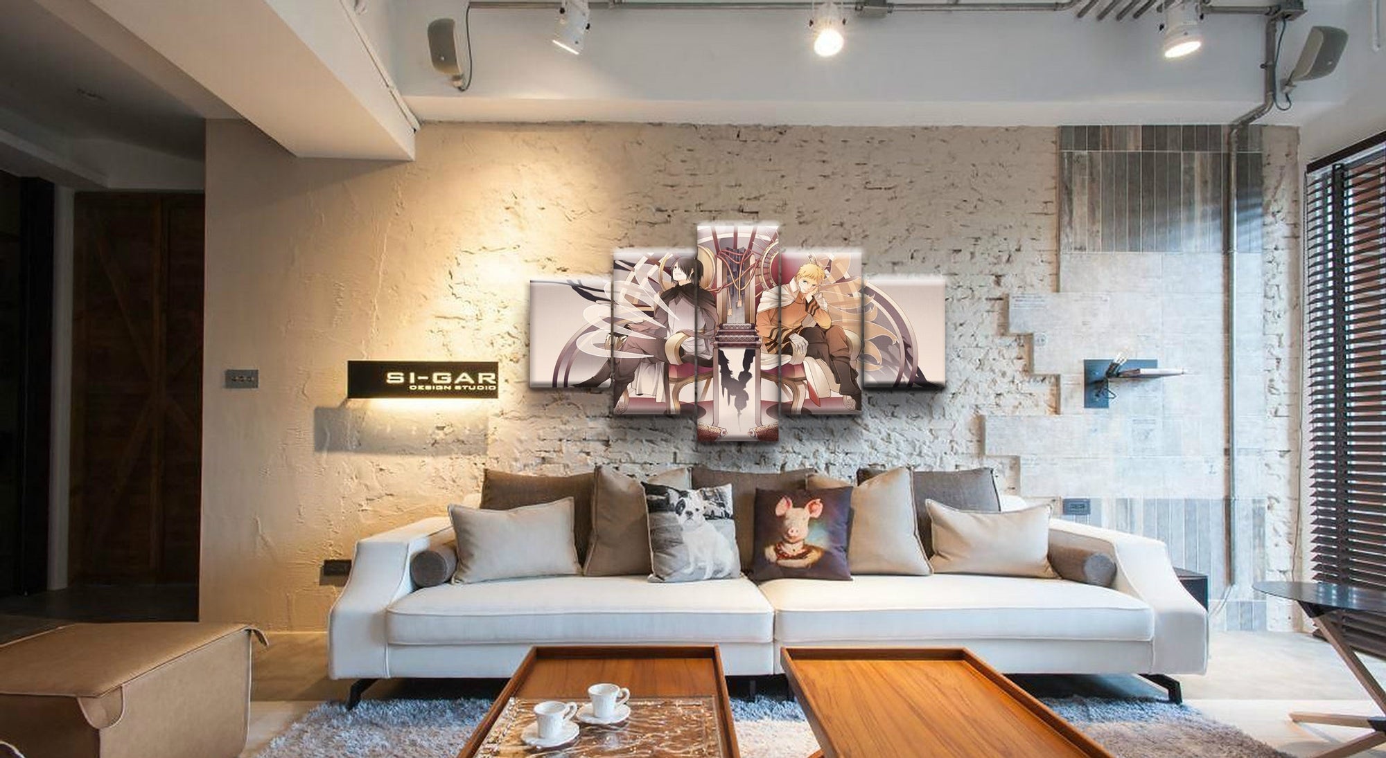 Naruto Sasuke 3 Anime Canvas Wall Art