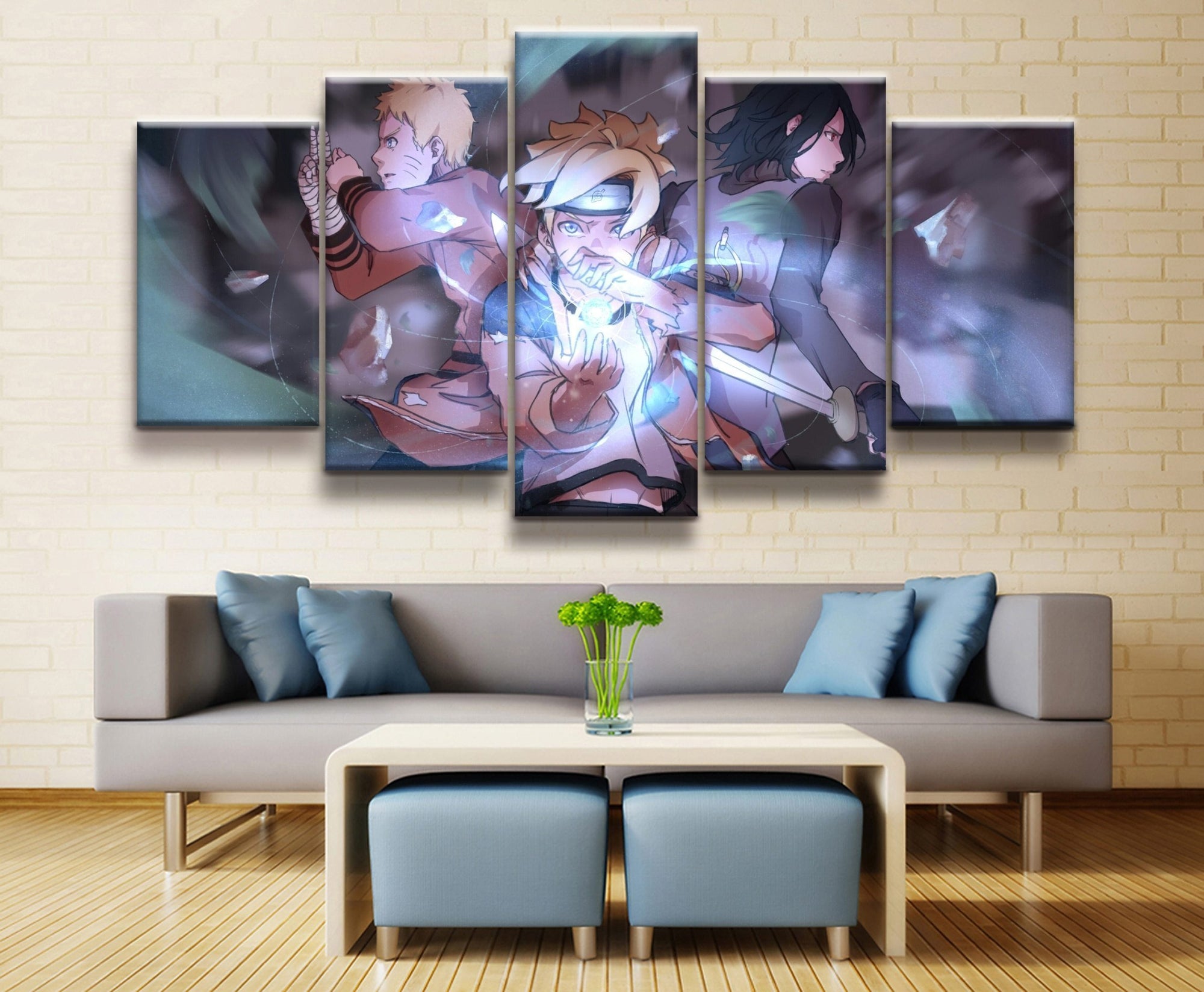 Naruto Sasuke  Anime Canvas Wall Art