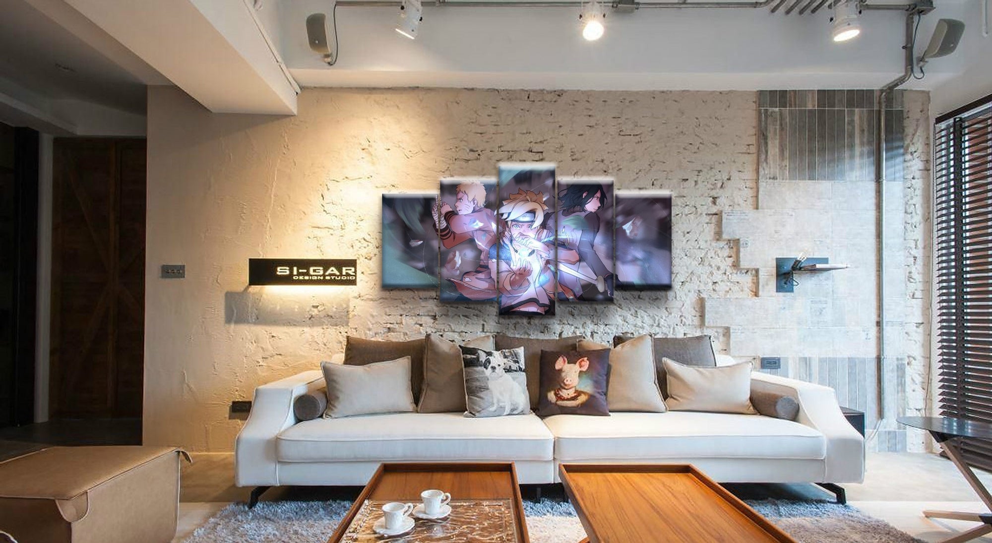 Naruto Sasuke  Anime Canvas Wall Art
