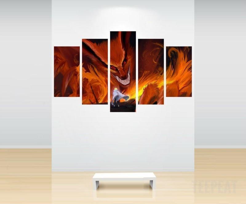 Naruto: "the Devil Within" Anime Canvas Wall Art