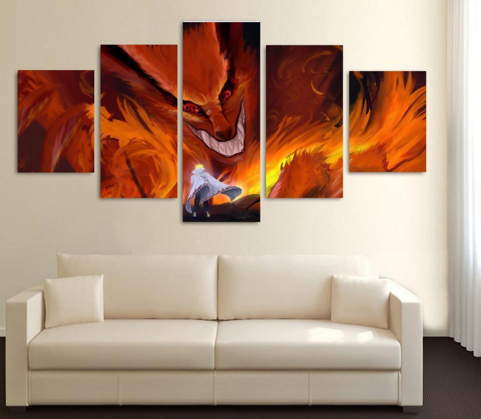 Naruto: "the Devil Within" Anime Canvas Wall Art