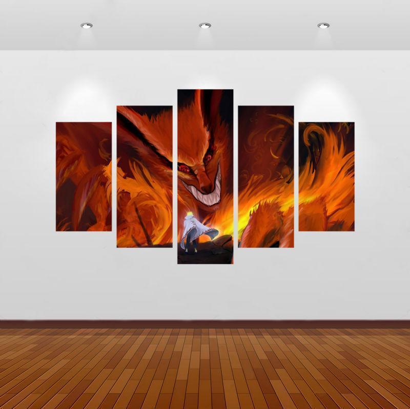 Naruto  "THE DEVIL WITHIN" Anime Canvas Wall Art