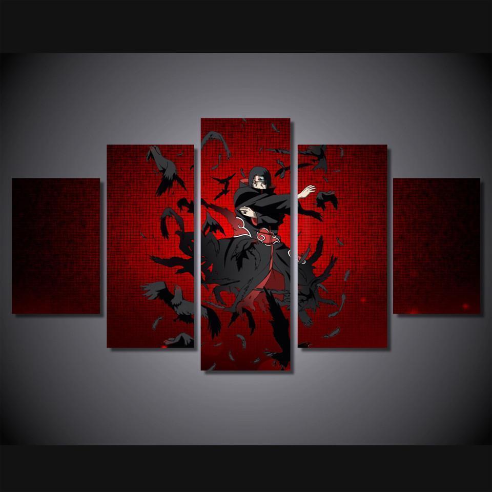 Naruto: Uchiha Itachi Anime Canvas Wall Art