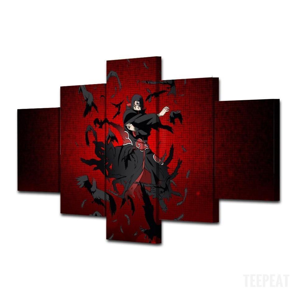 Naruto: Uchiha Itachi Anime Canvas Wall Art