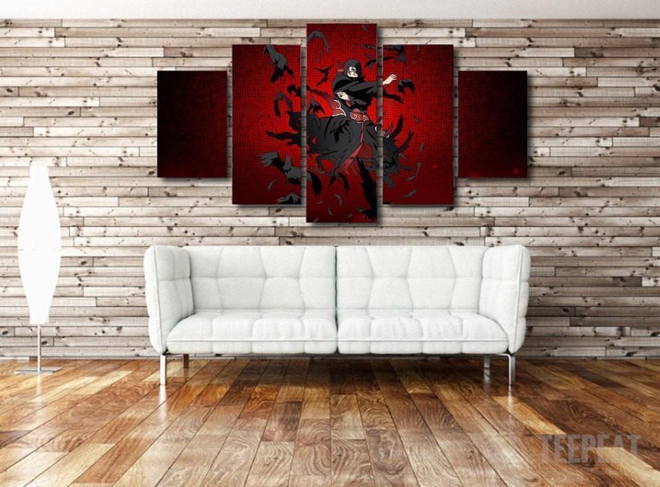 Naruto: Uchiha Itachi Anime Canvas Wall Art