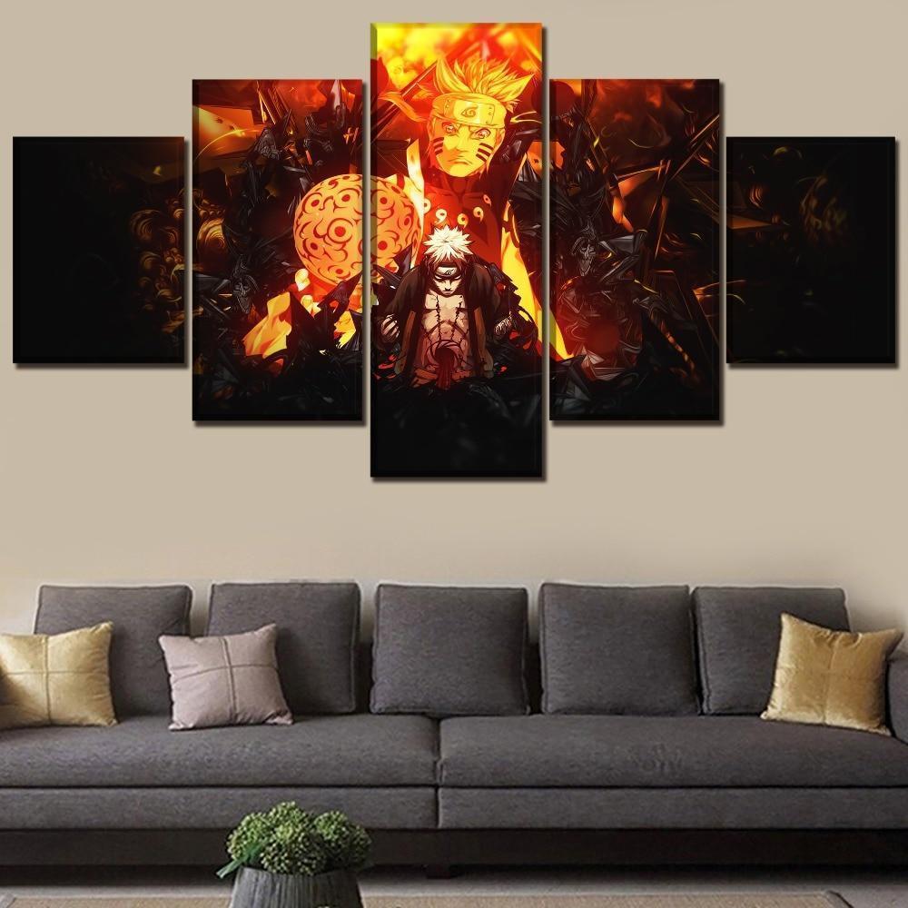 Naruto Uzumaki Poster  Anime Canvas Wall Art