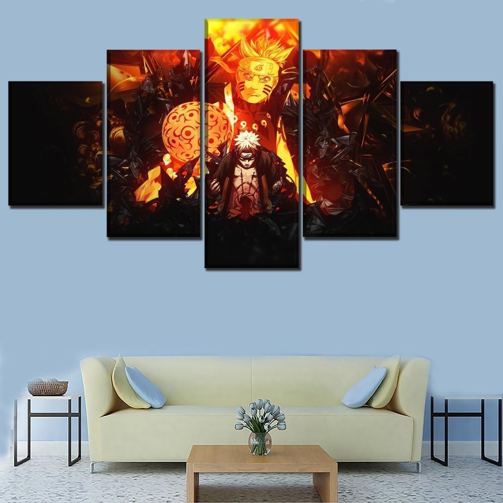 Naruto Uzumaki Poster  Anime Canvas Wall Art