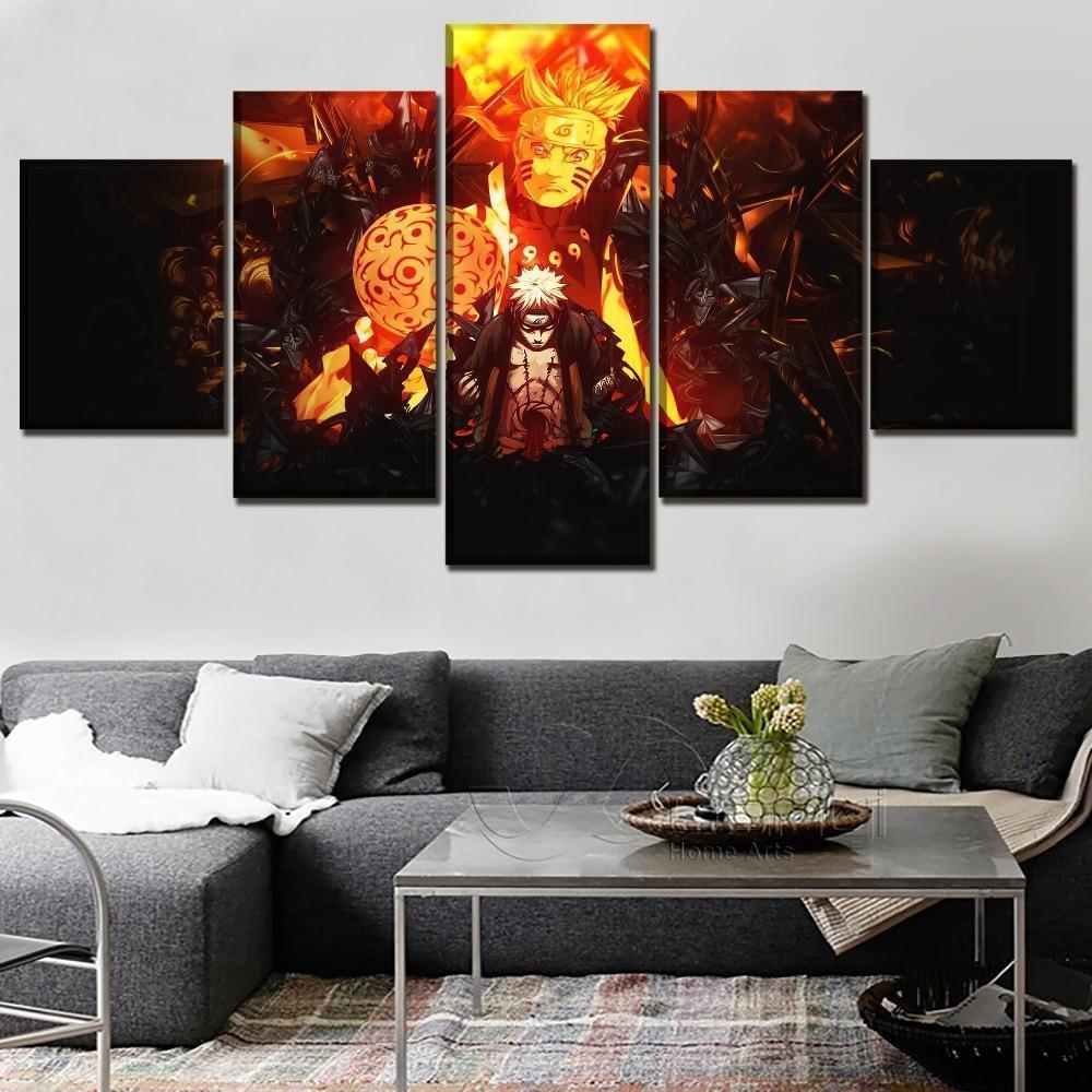 Naruto Uzumaki Poster  Anime Canvas Wall Art