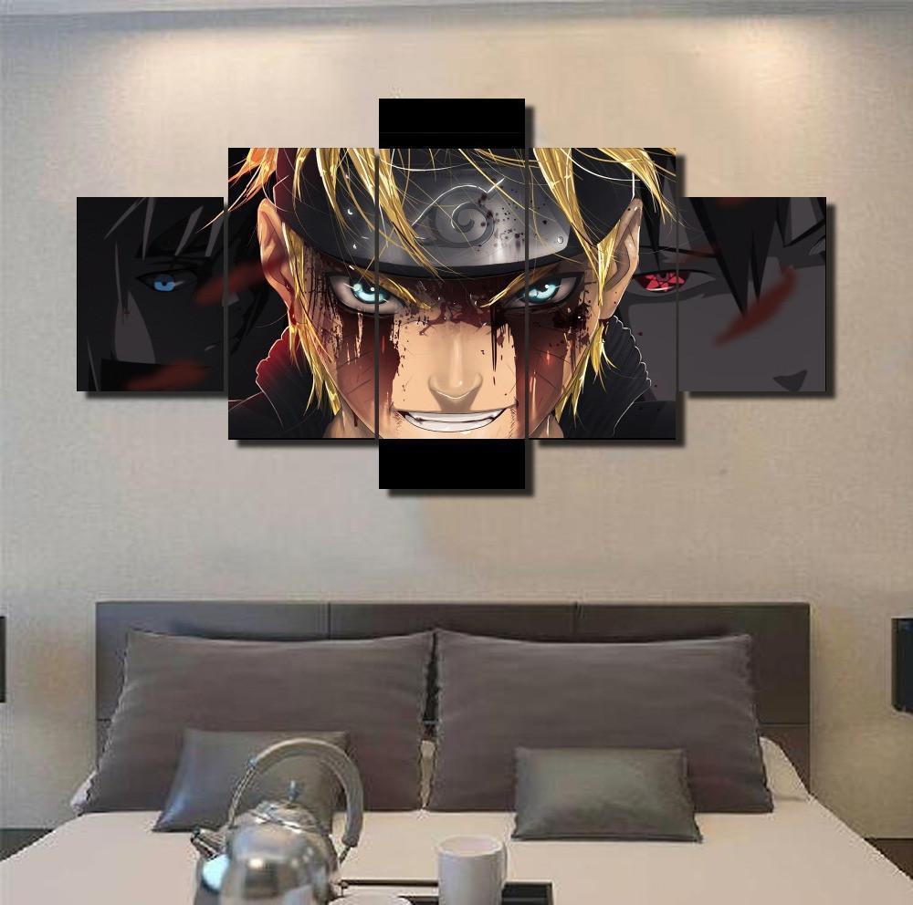 Naruto V5 Anime Canvas Wall Art