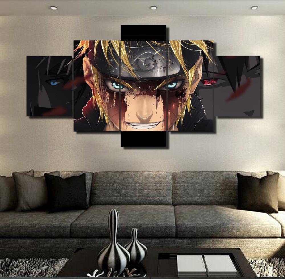 Naruto V5 Anime Canvas Wall Art