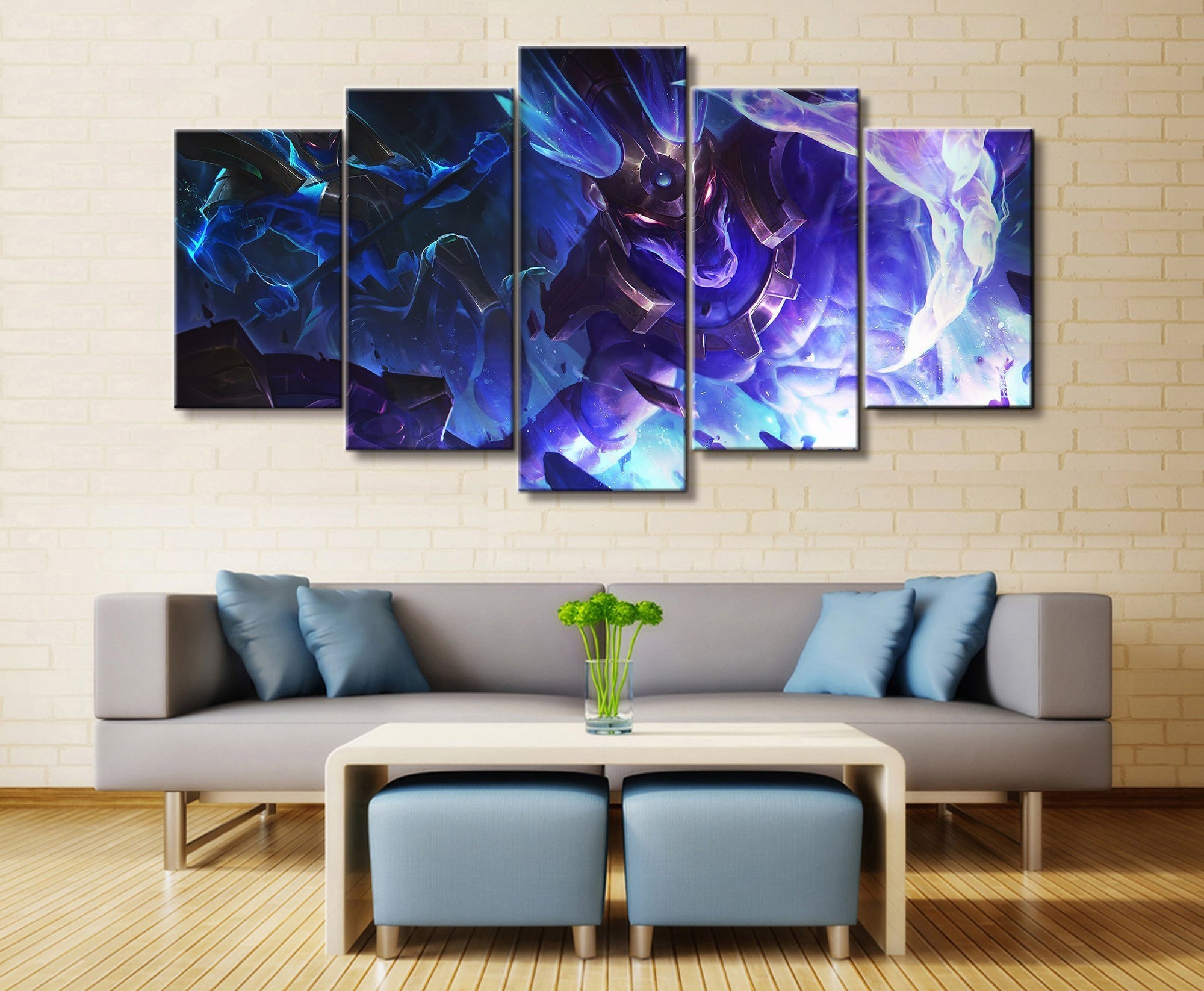 LOL League Of Legends Nasus 3 Gaming Canvas Wall Art
