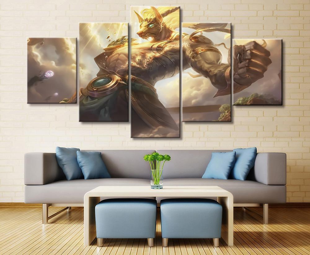 LOL League Of Legends Nasus 2 Game Canvas Wall Art