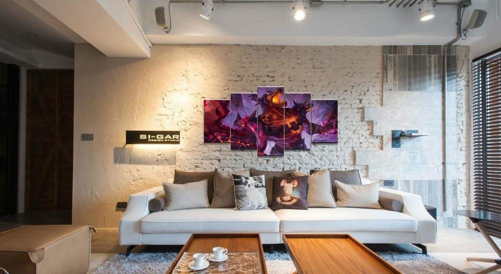 LOL League Of Legends Nasus Gaming Canvas Wall Art