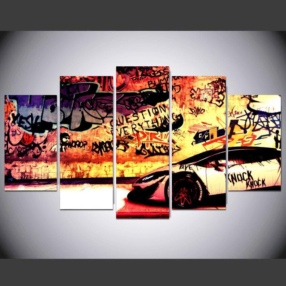 Need for Speed Graffiti Game Canvas Wall Art