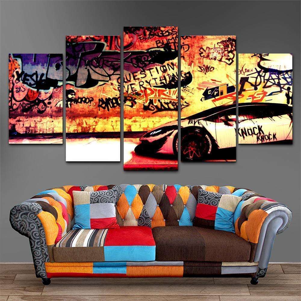 Need for Speed Graffiti Game Canvas Wall Art