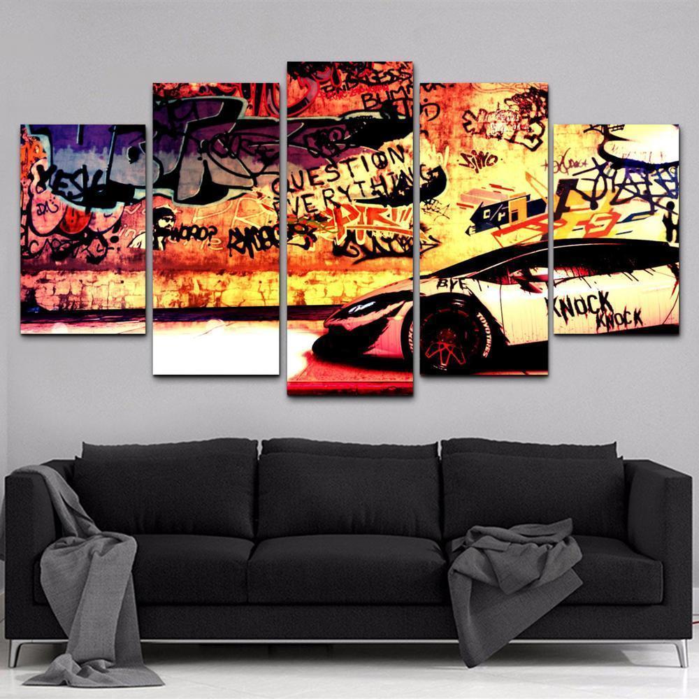 Need for Speed Graffiti Game Canvas Wall Art