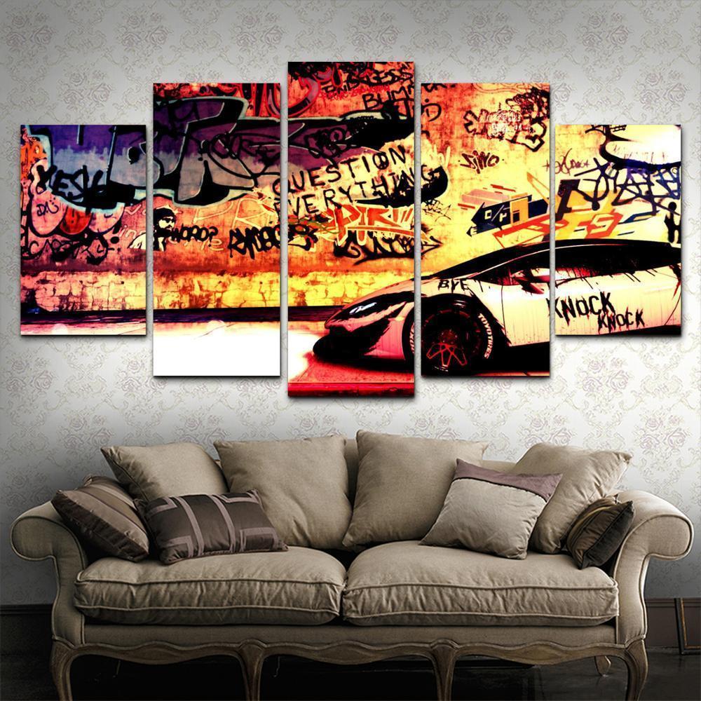 Need for Speed Graffiti Game Canvas Wall Art