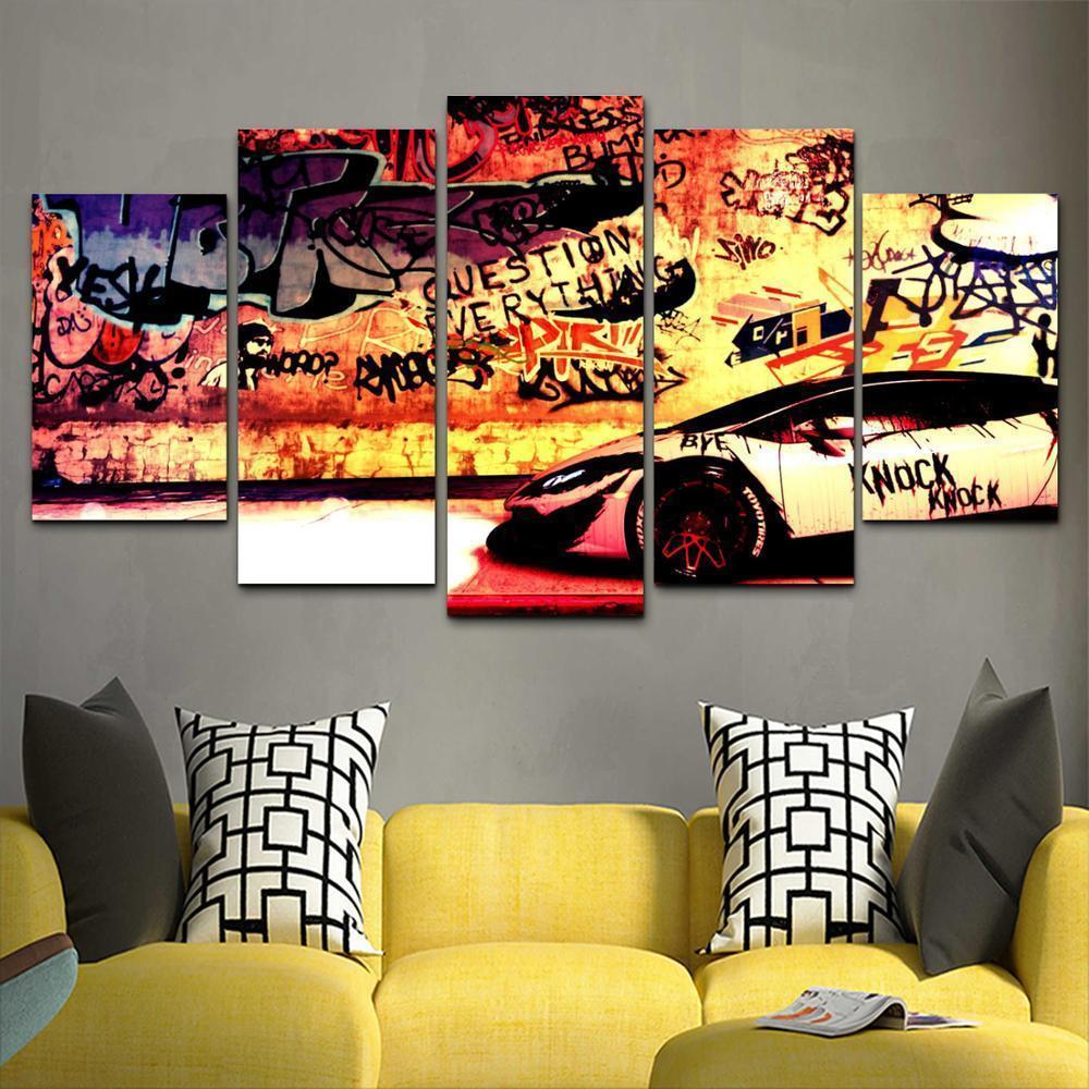 Need for Speed Graffiti Game Canvas Wall Art