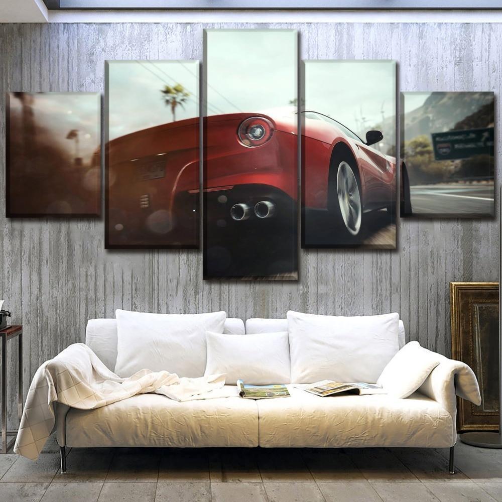 Need For Speed Lamborghini Game Canvas Wall Art