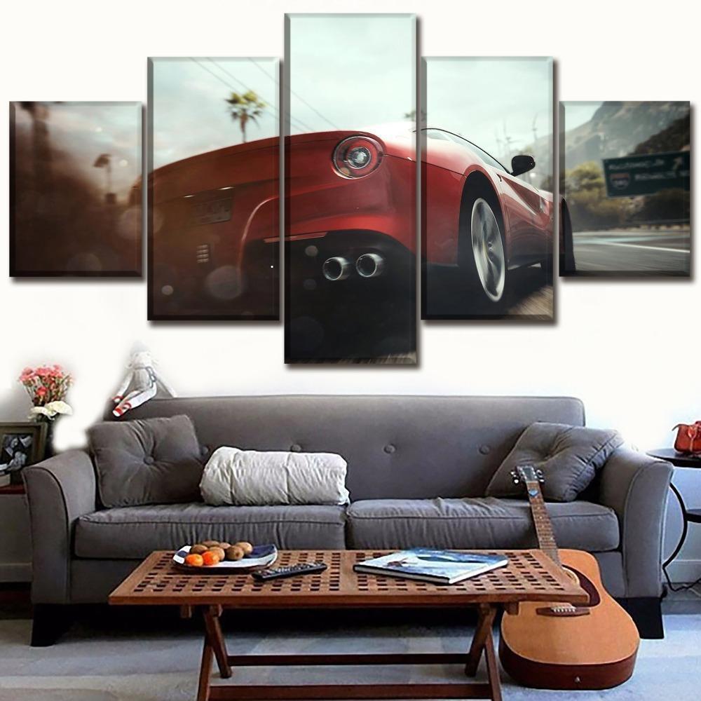 Need For Speed Lamborghini Game Canvas Wall Art