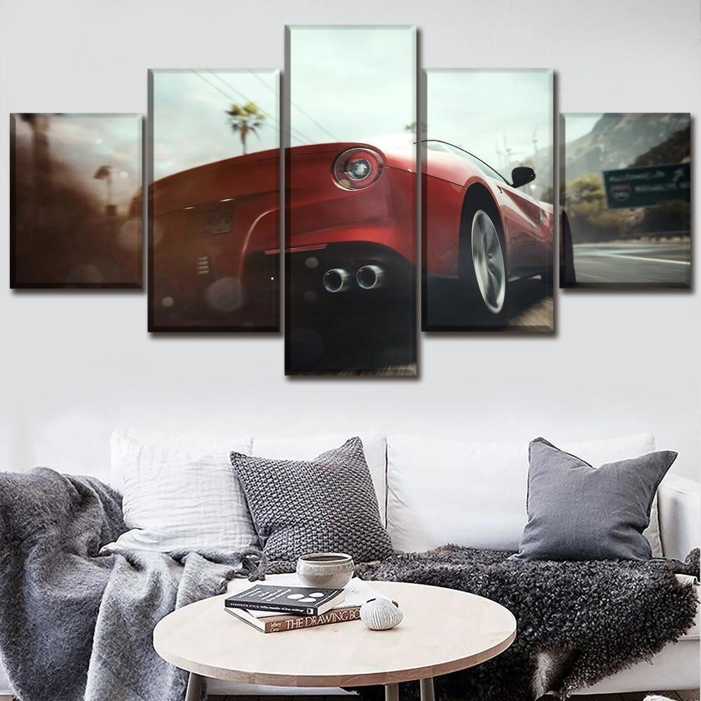 Need For Speed Lamborghini Game Canvas Wall Art