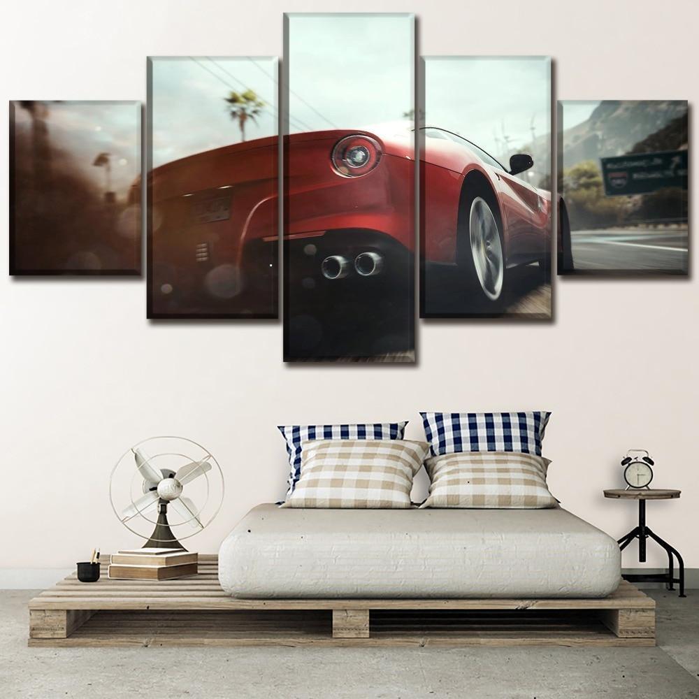 Need For Speed Lamborghini Game Canvas Wall Art